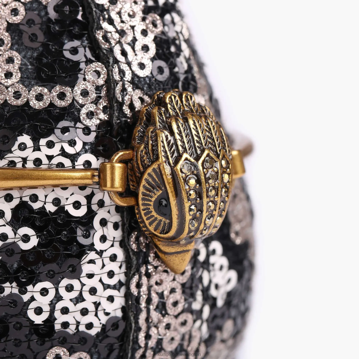 Kurt Geiger Boots - Kurt Geiger Beige Combination London Gin Sequin PZ2X654