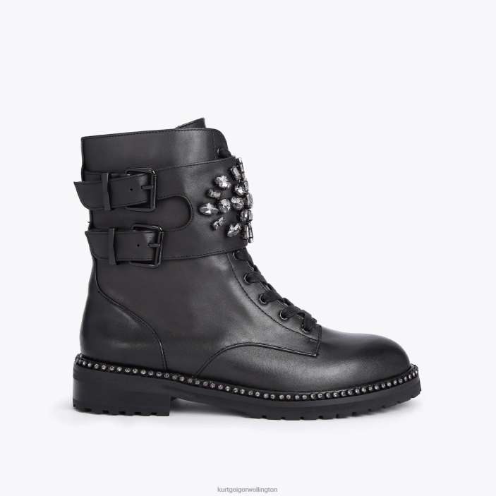 Kurt Geiger Boots - Kurt Geiger Black Combination London Stoop PZ2X310