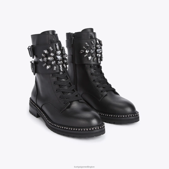 Kurt Geiger Boots - Kurt Geiger Black Combination London Stoop PZ2X310