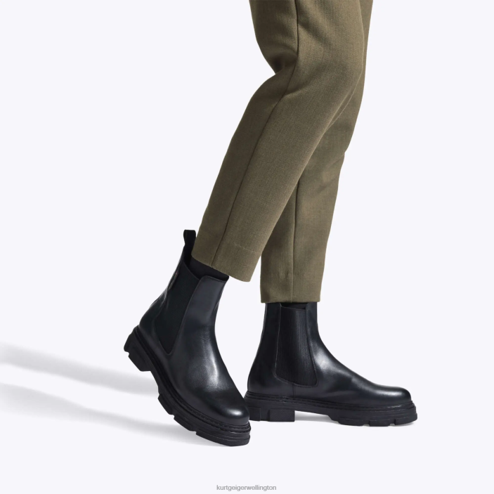 Kurt Geiger Boots - Kurt Geiger Black London Bird Chelsea PZ2X656