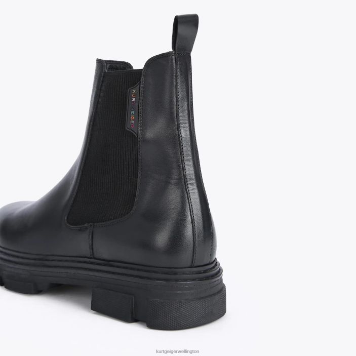 Kurt Geiger Boots - Kurt Geiger Black London Bird Chelsea PZ2X656