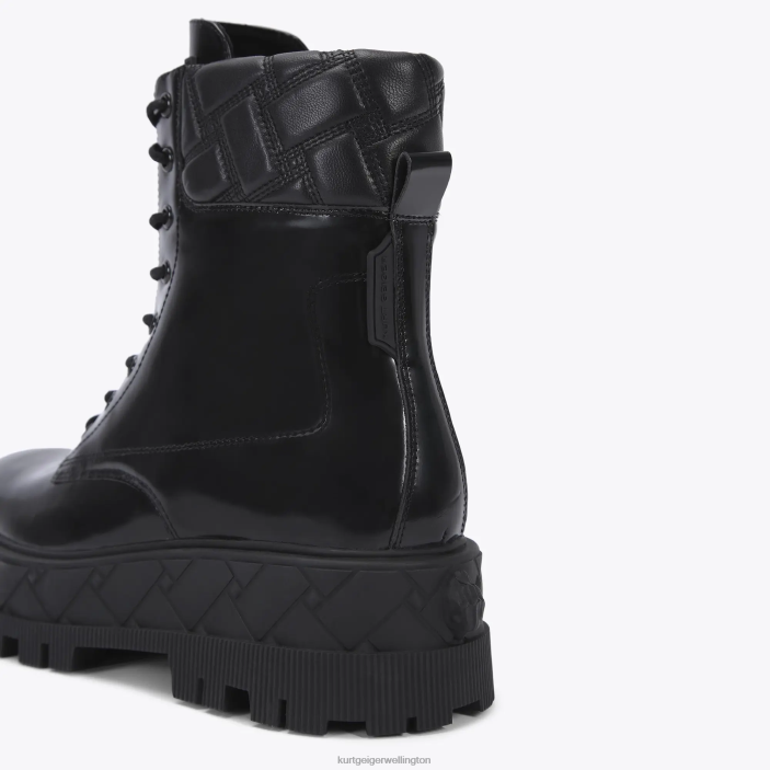 Kurt Geiger Boots - Kurt Geiger Black London London Lace Up PZ2X650