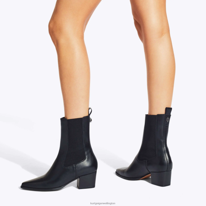 Kurt Geiger Boots - Kurt Geiger Black London Star Chelsea PZ2X396