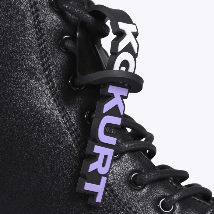 Kurt Geiger Boots - Kurt Geiger Black London Trekker Lace Up PZ2X457