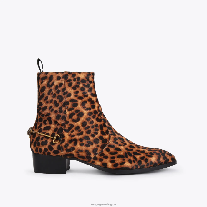 Kurt Geiger Boots - Kurt Geiger Brown Other London Gin Leopard PZ2X653