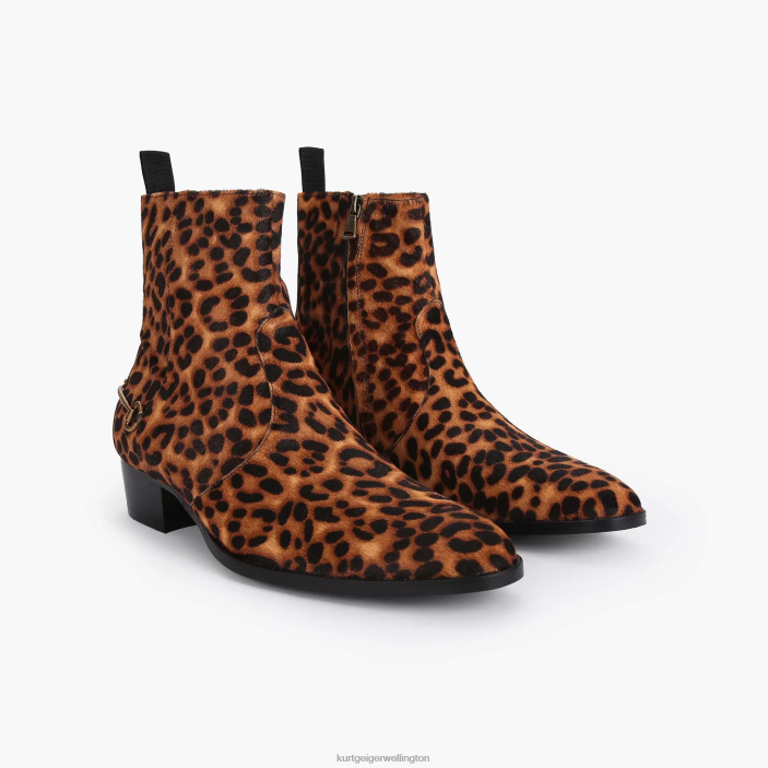 Kurt Geiger Boots - Kurt Geiger Brown Other London Gin Leopard PZ2X653