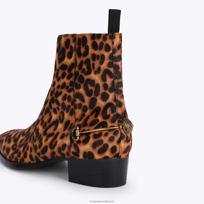Kurt Geiger Boots - Kurt Geiger Brown Other London Gin Leopard PZ2X653