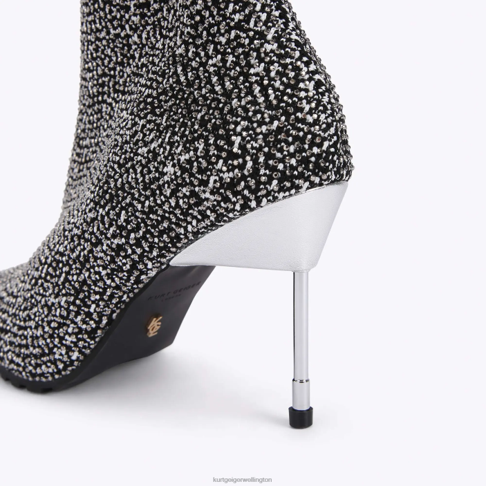 Kurt Geiger Boots - Kurt Geiger Silver London Barbican PZ2X402