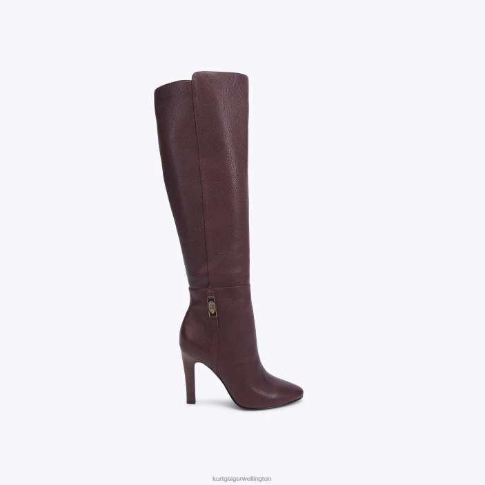 Kurt Geiger Boots - Kurt Geiger Wine London Shoreditch Knee Boot PZ2X309