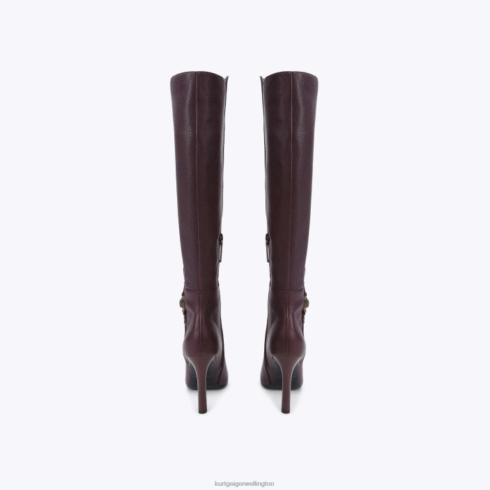 Kurt Geiger Boots - Kurt Geiger Wine London Shoreditch Knee Boot PZ2X309