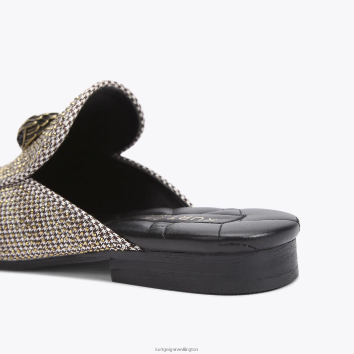 Kurt Geiger NZ - Kurt Geiger Beige London Holly Eagle Mule PZ2X416