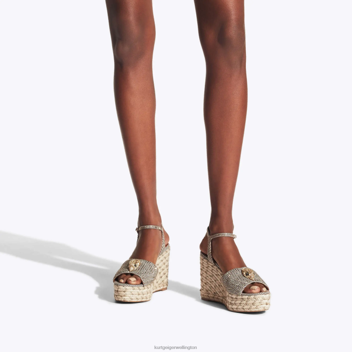 Kurt Geiger NZ - Kurt Geiger Beige London Kensington 105 Espadrille PZ2X435
