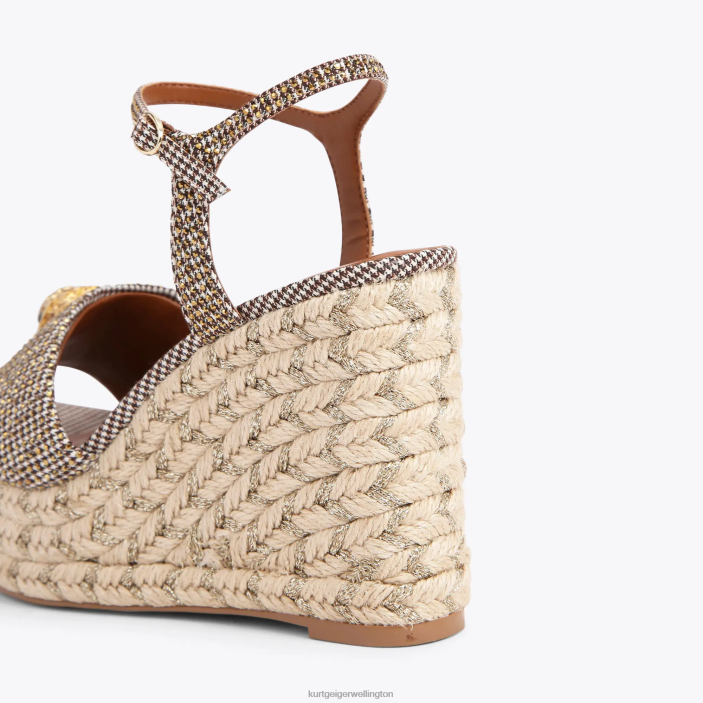 Kurt Geiger NZ - Kurt Geiger Beige London Kensington 105 Espadrille PZ2X435