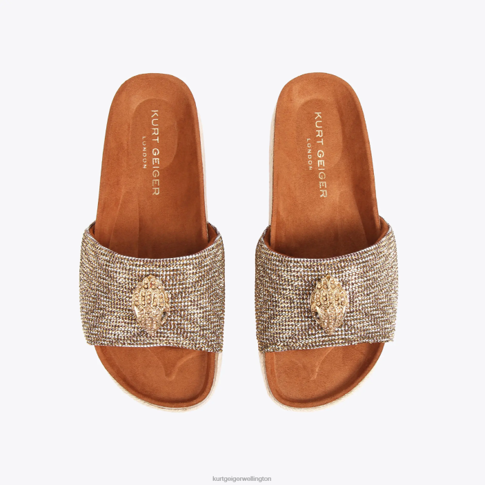 Kurt Geiger NZ - Kurt Geiger Beige London Kensington Flatform PZ2X440