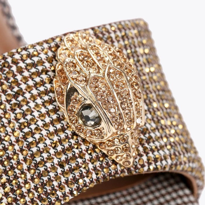 Kurt Geiger NZ - Kurt Geiger Beige London Kensington Platform Sandal PZ2X334