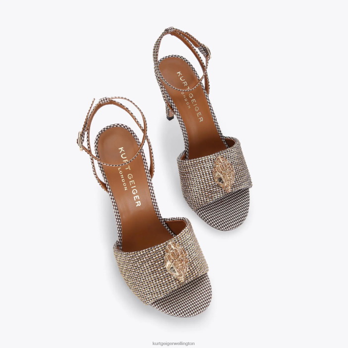 Kurt Geiger NZ - Kurt Geiger Beige London Kensington Sandal PZ2X672
