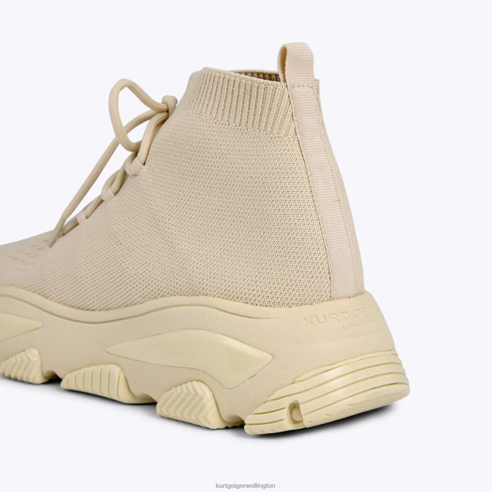 Kurt Geiger NZ - Kurt Geiger Beige London Lettie Knit Lace PZ2X609