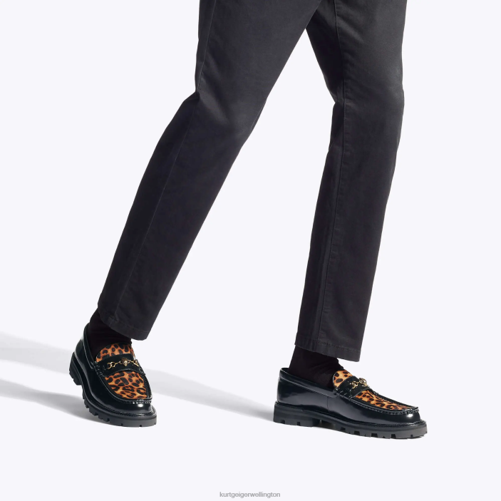 Kurt Geiger NZ - Kurt Geiger Black Combination London Harley PZ2X640