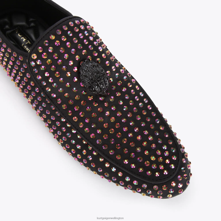 Kurt Geiger NZ - Kurt Geiger Black Combination London Hugh Eagle Stud PZ2X631