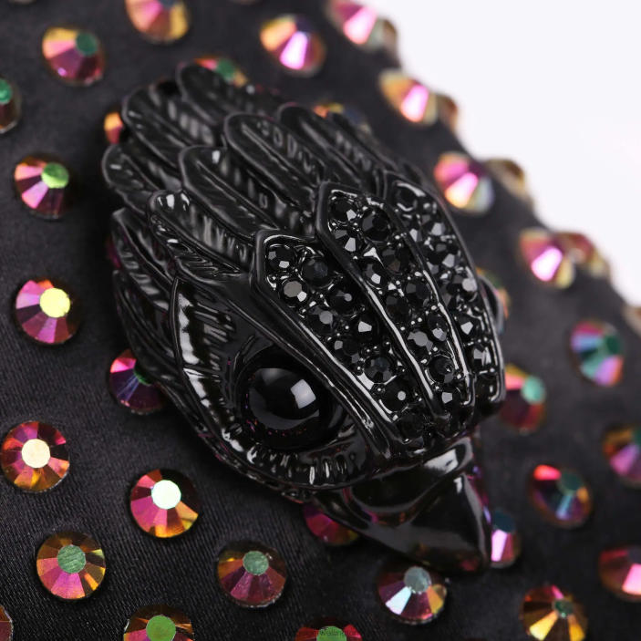 Kurt Geiger NZ - Kurt Geiger Black Combination London Hugh Eagle Stud PZ2X632