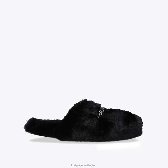 Kurt Geiger NZ - Kurt Geiger Black London Chelsea Slipper PZ2X358