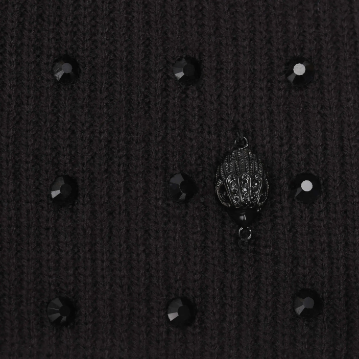 Kurt Geiger NZ - Kurt Geiger Black London Crystal Hat PZ2X521