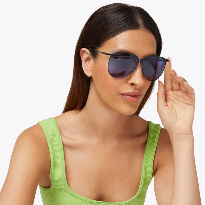 Kurt Geiger NZ - Kurt Geiger Black London Eagle Aviator Sunglasses PZ2X465