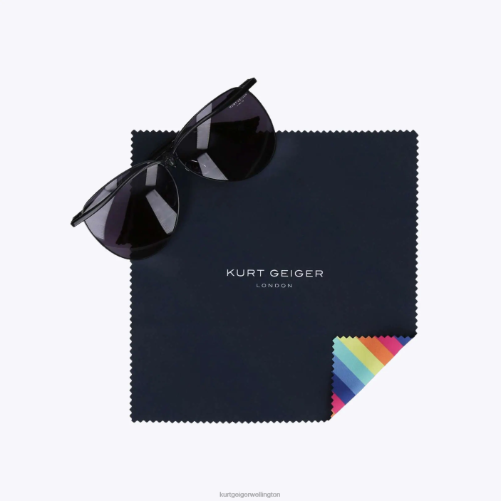 Kurt Geiger NZ - Kurt Geiger Black London Eagle Aviator Sunglasses PZ2X465