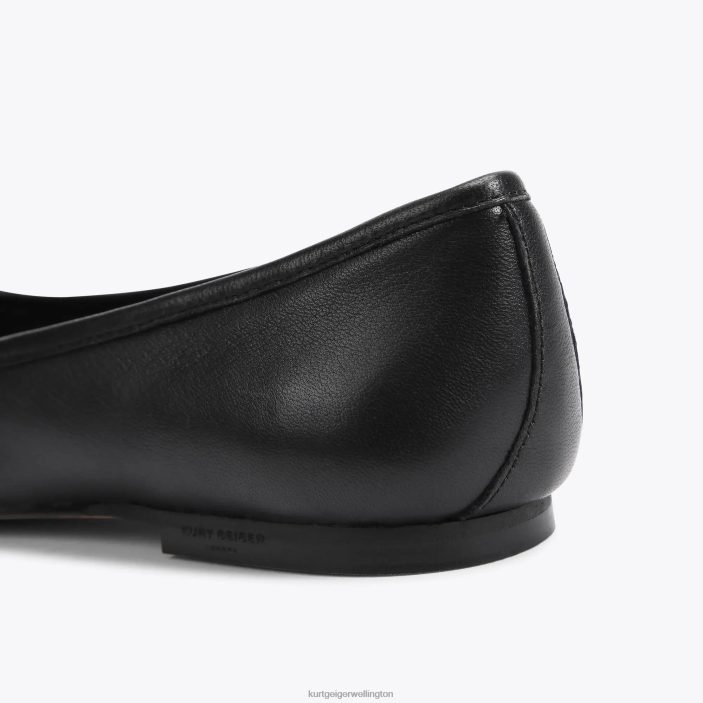 Kurt Geiger NZ - Kurt Geiger Black London Eagle Ballerina PZ2X356