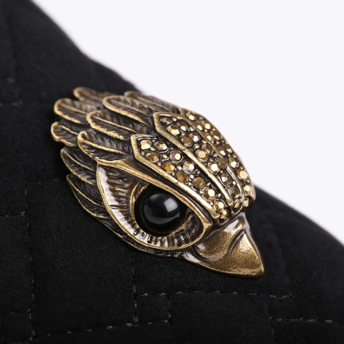 Kurt Geiger NZ - Kurt Geiger Black London Holly Eagle Loafer PZ2X357