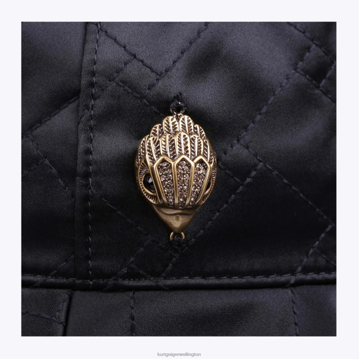 Kurt Geiger NZ - Kurt Geiger Black London Kensington Bucket Hat PZ2X525