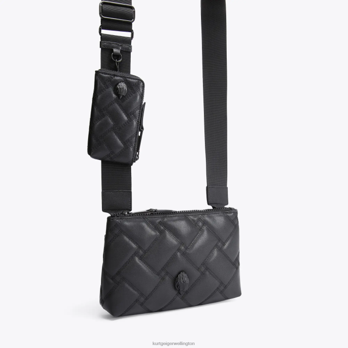 Kurt Geiger NZ - Kurt Geiger Black London Kensington Crossbody PZ2X103