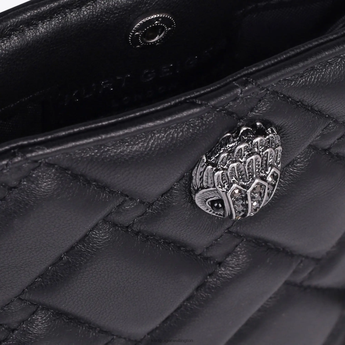 Kurt Geiger NZ - Kurt Geiger Black London Kensington Phone Case PZ2X77