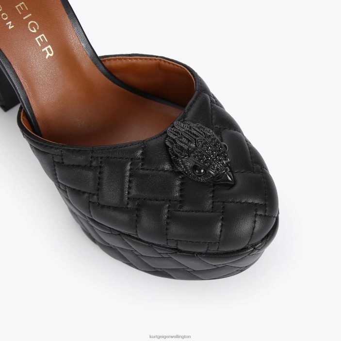 Kurt Geiger NZ - Kurt Geiger Black London Kensington Platform PZ2X347