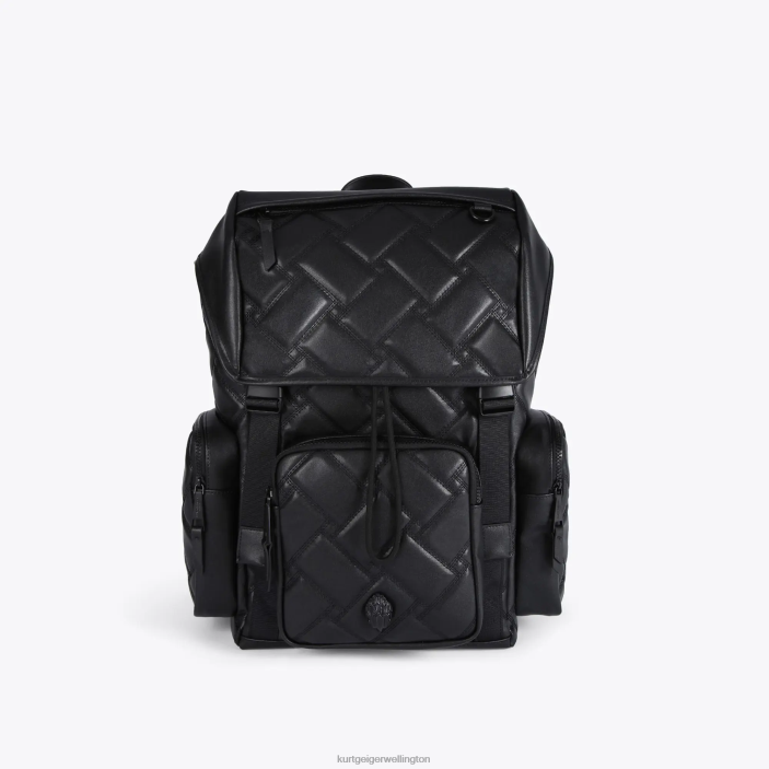 Kurt Geiger NZ - Kurt Geiger Black London Kensington Rucksack PZ2X104