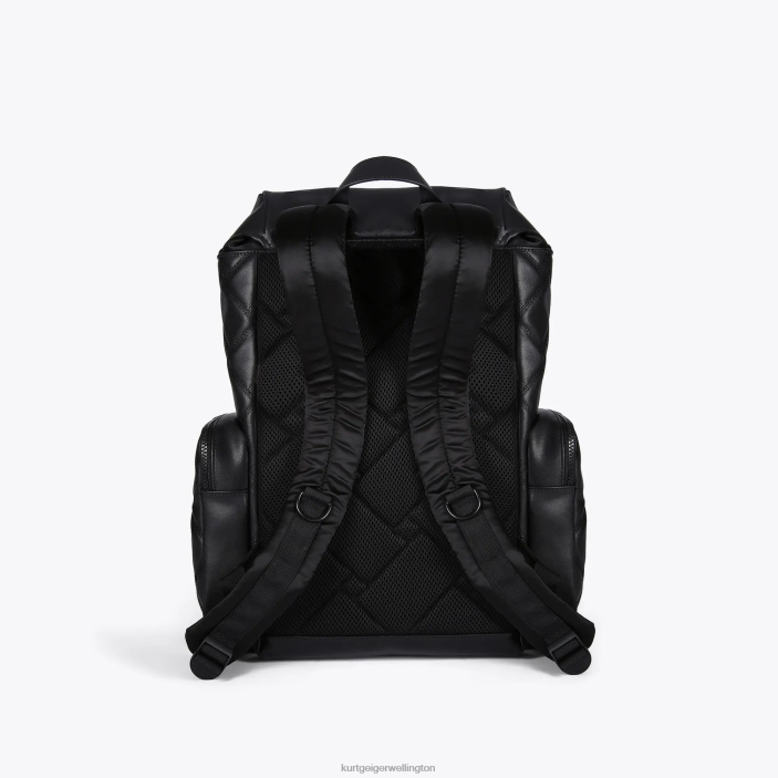 Kurt Geiger NZ - Kurt Geiger Black London Kensington Rucksack PZ2X104