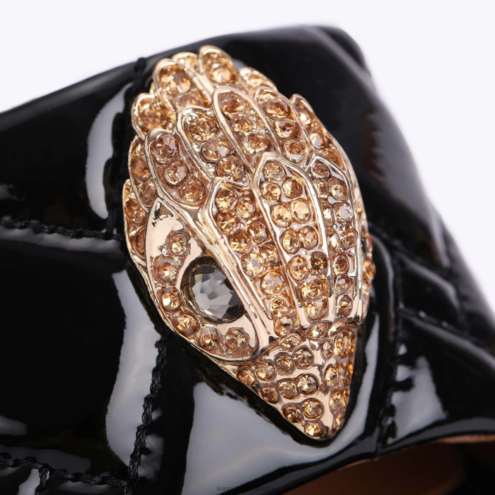 Kurt Geiger NZ - Kurt Geiger Black London Kensington Sandal PZ2X671