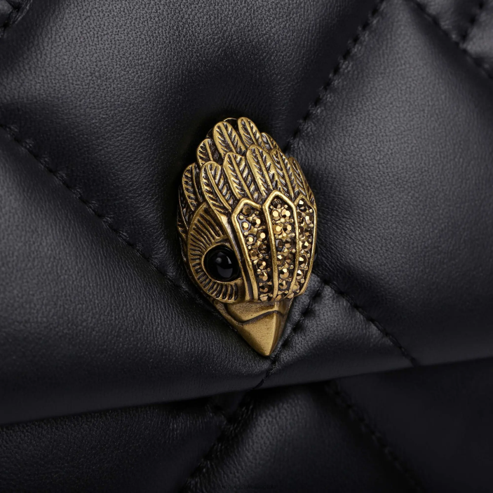 Kurt Geiger NZ - Kurt Geiger Black London Kensington Soft Xxl Bag PZ2X69