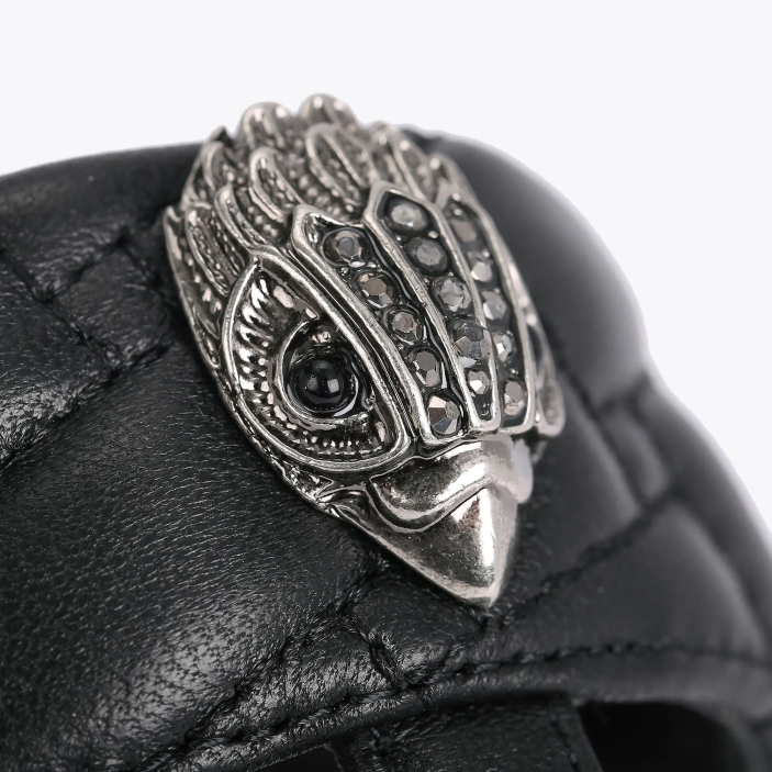 Kurt Geiger NZ - Kurt Geiger Black London Kensington T-Bar Chunky PZ2X431