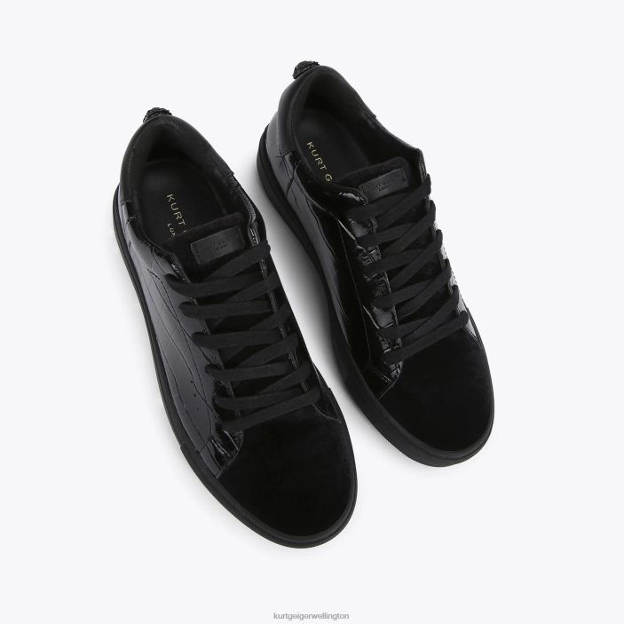 Kurt Geiger NZ - Kurt Geiger Black London Laney Croc PZ2X604