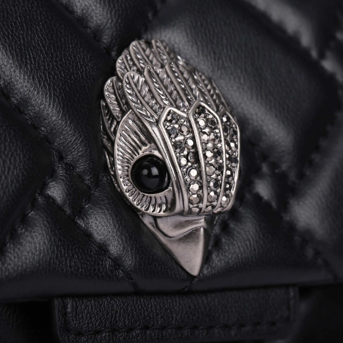 Kurt Geiger NZ - Kurt Geiger Black London Leather Medium Kensington PZ2X99