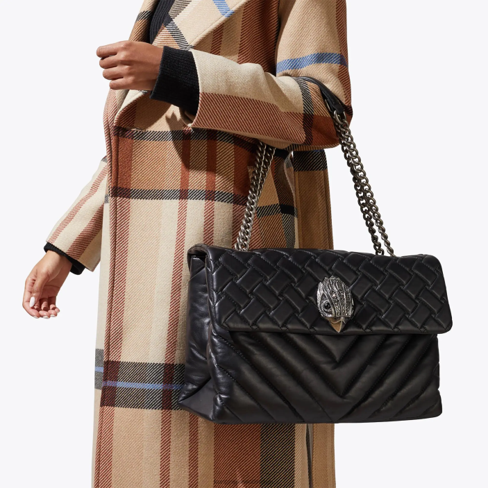 Kurt Geiger NZ - Kurt Geiger Black London Leather Xxl Kensington PZ2X64