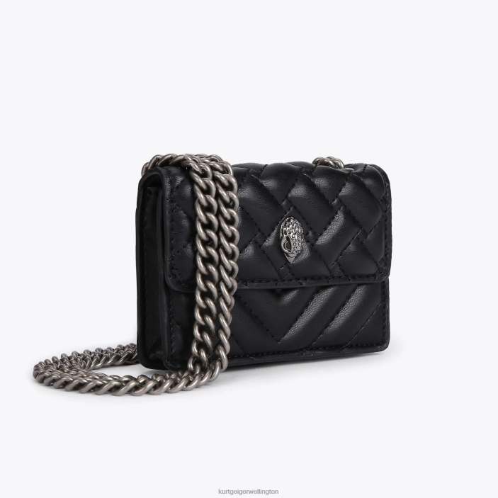 Kurt Geiger NZ - Kurt Geiger Black London Micro Kensington PZ2X61