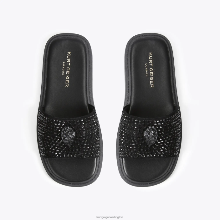 Kurt Geiger NZ - Kurt Geiger Black London Oscar Gem PZ2X613