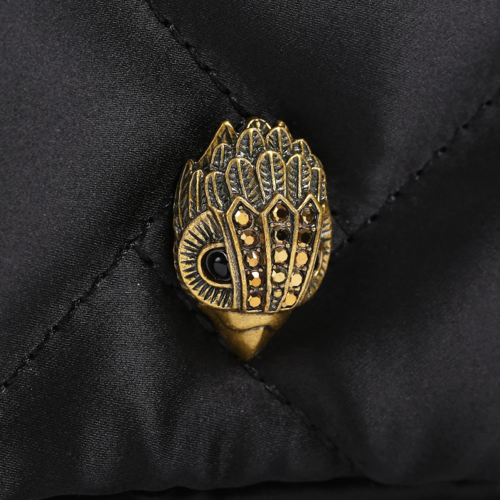 Kurt Geiger NZ - Kurt Geiger Black London Recycled Cosmetic Pouch PZ2X280