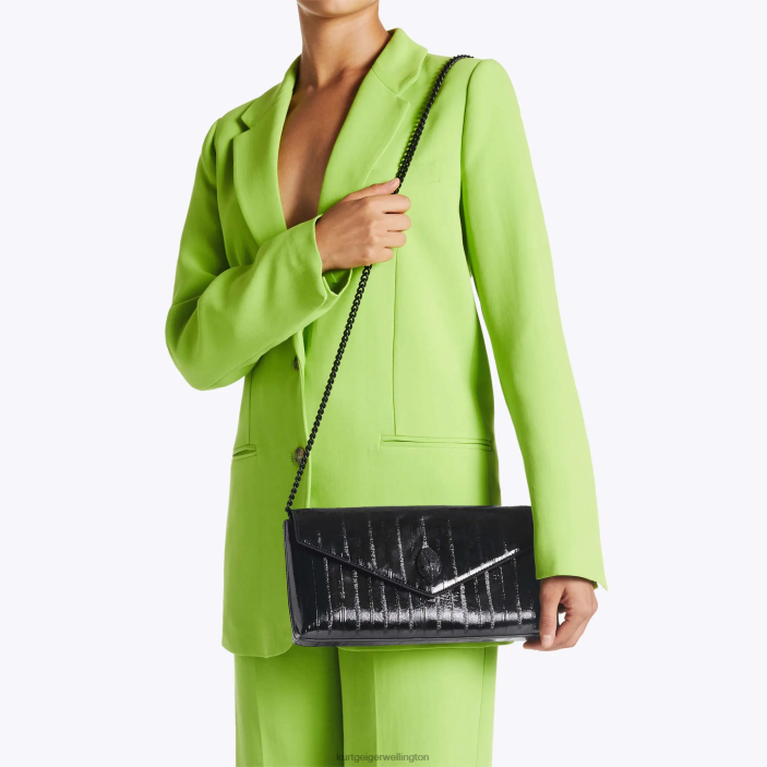 Kurt Geiger NZ - Kurt Geiger Black London Shoreditch Envelope PZ2X131