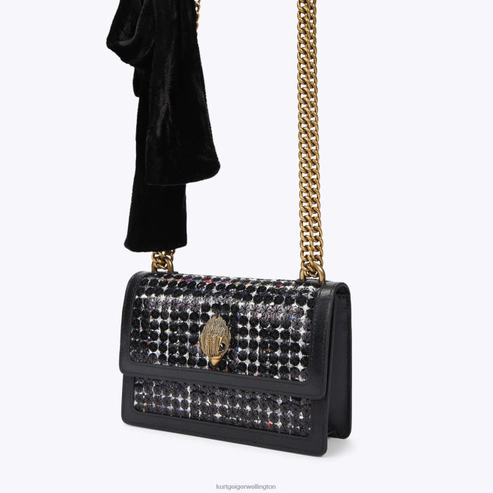 Kurt Geiger NZ - Kurt Geiger Black London Shoreditch Small Cross Body PZ2X140