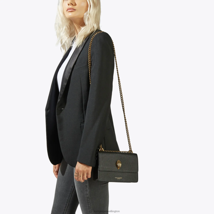 Kurt Geiger NZ - Kurt Geiger Black London Shoreditch Small Crossbody PZ2X134