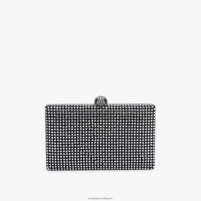 Kurt Geiger NZ - Kurt Geiger Black Other London Crystal Kensington Clutch PZ2X57