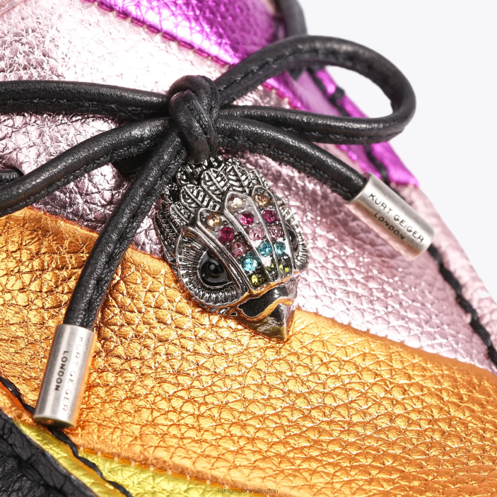 Kurt Geiger NZ - Kurt Geiger Black Other London Eagle Moccasin PZ2X227